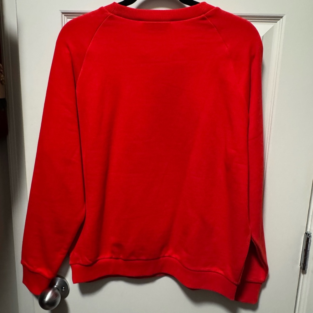 Tory Burch Red Crew Neck Sweater - Picture 4 of 4
